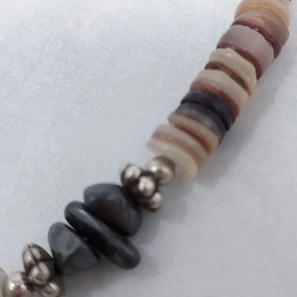 Southwest Stone and Shell 6mm Heishi Beads 18